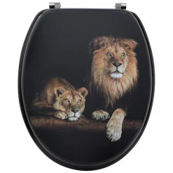 TENDANCE Abattant WC 18 pouces Africa Noir New