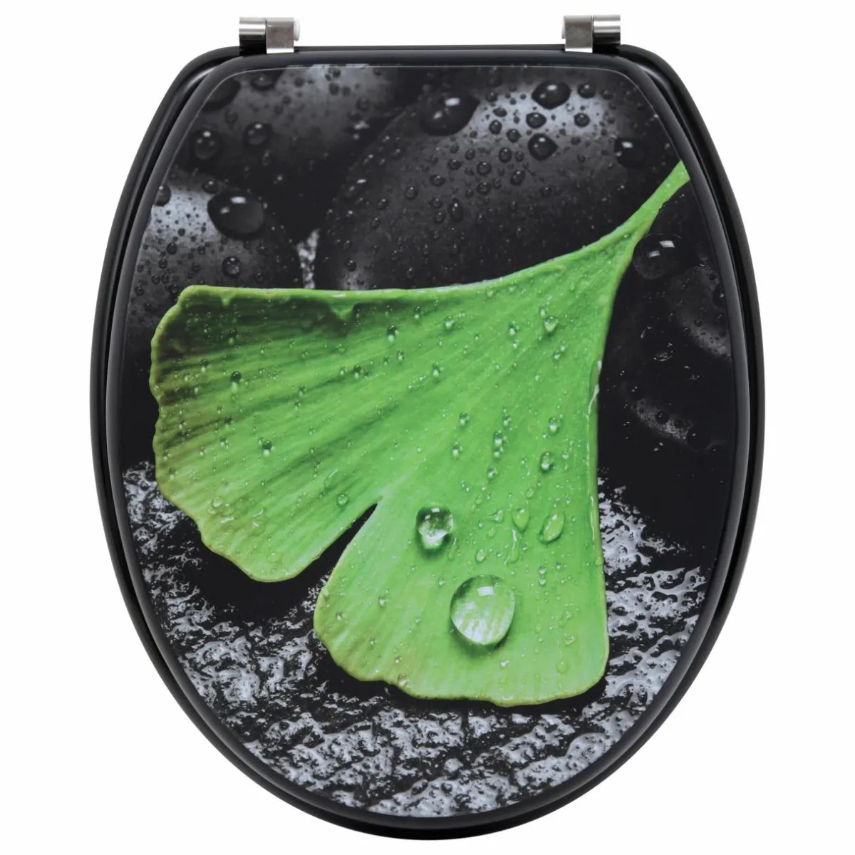 TENDANCE Abattant WC 18 pouces Asia Noir Clearance