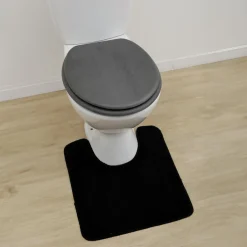 TENDANCE Abattant WC 18 pouces en bois Façon Béton Gris