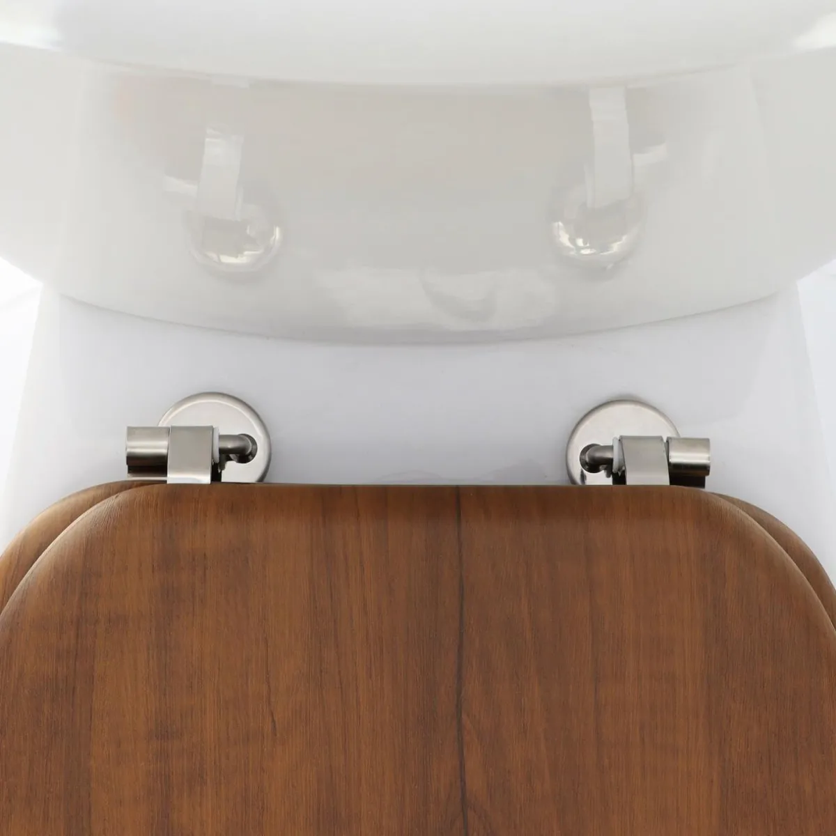 TENDANCE Abattant WC 18 pouces imitation Bois Marron New