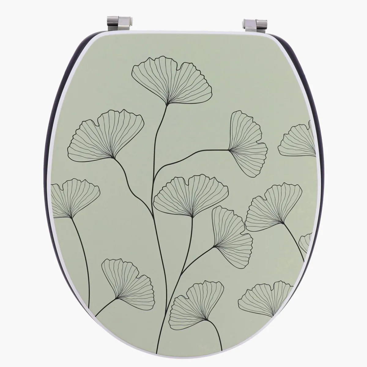 TENDANCE Abattant WC 18 pouces MDF Actuel Vert d'eau Beige