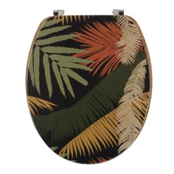 TENDANCE Abattant WC 18 pouces MDF Exotic Garden Multicolore New