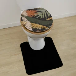 TENDANCE Abattant WC 18 pouces MDF Exotic Garden Multicolore New