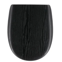 TENDANCE Abattant WC 18 pouces MDF Façon Bois Scandi Noir New
