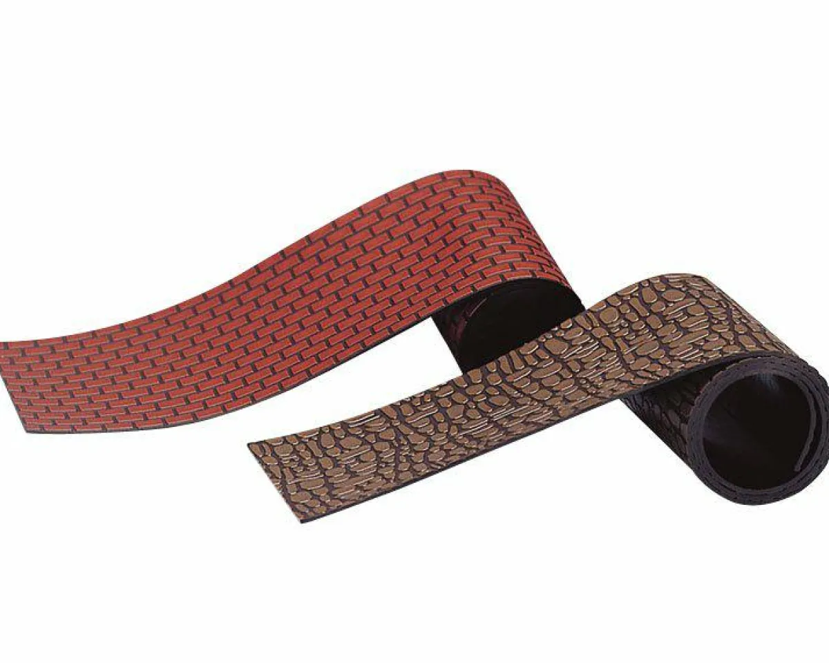 LEMAX Accessoire (46 x 6 cm) Lot de 2 routes de briques et de galets New