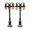 LEMAX Accessoire (H11 cm) Lot de 2 lampadaires à l'ancienne Hot