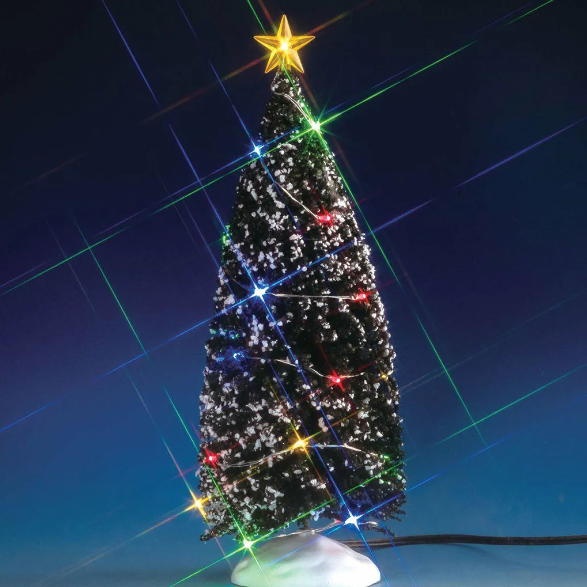 LEMAX Accessoire (H25 cm) Sapin enneigé lumineux à piles Sale