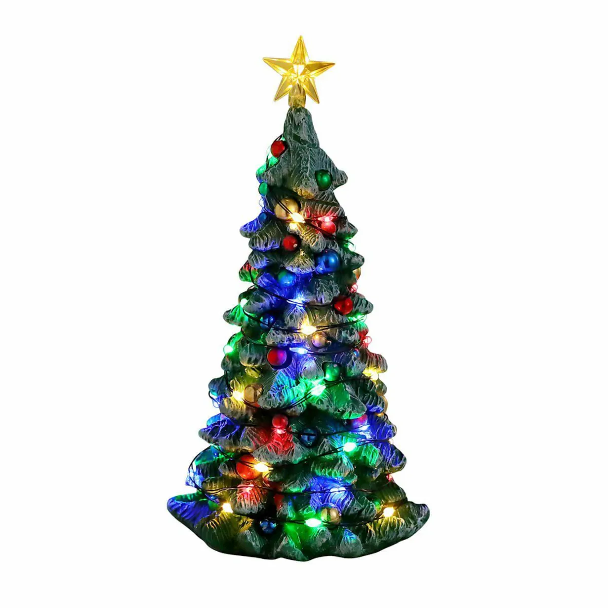 LEMAX Accessoire (H16 cm) Sapin de Noël lumineux Multicolore Clearance