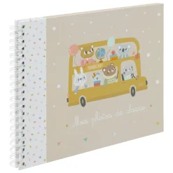 ATMOSPHERA Album photos de classe 15 photos (H32,5 cm) School Multicolore Outlet