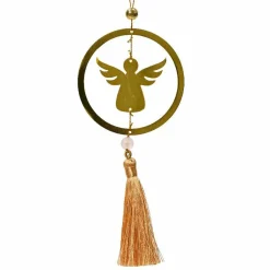 KAEMINGK Ange à suspendre (H8 cm) Zaya Camel Or Sale