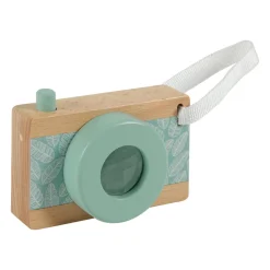 OSTARIA Appareil photo enfant bois (10 cm) Flash Multicolore Best