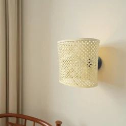 EMINZA Applique murale en bambou (H34 cm) Cadiz Naturel Sale