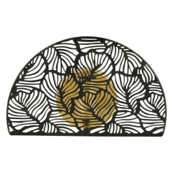 OSTARIA Applique murale métal (24 x 15,5 cm) Calathea e Noir