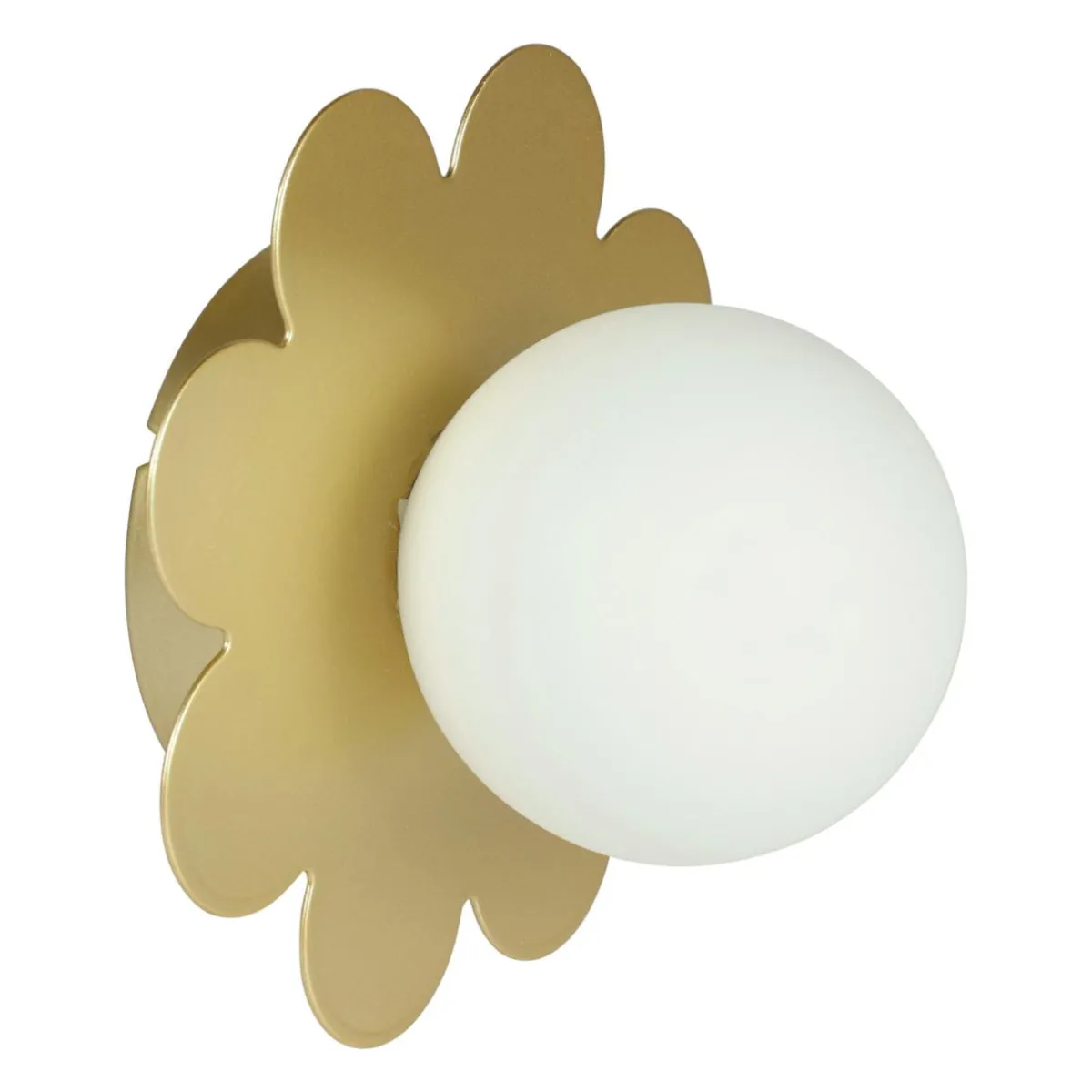 OSTARIA Applique murale métal (D15 cm) Nacre Dée Or Online