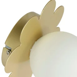 OSTARIA Applique murale métal (D15 cm) Nacre Dée Or Online