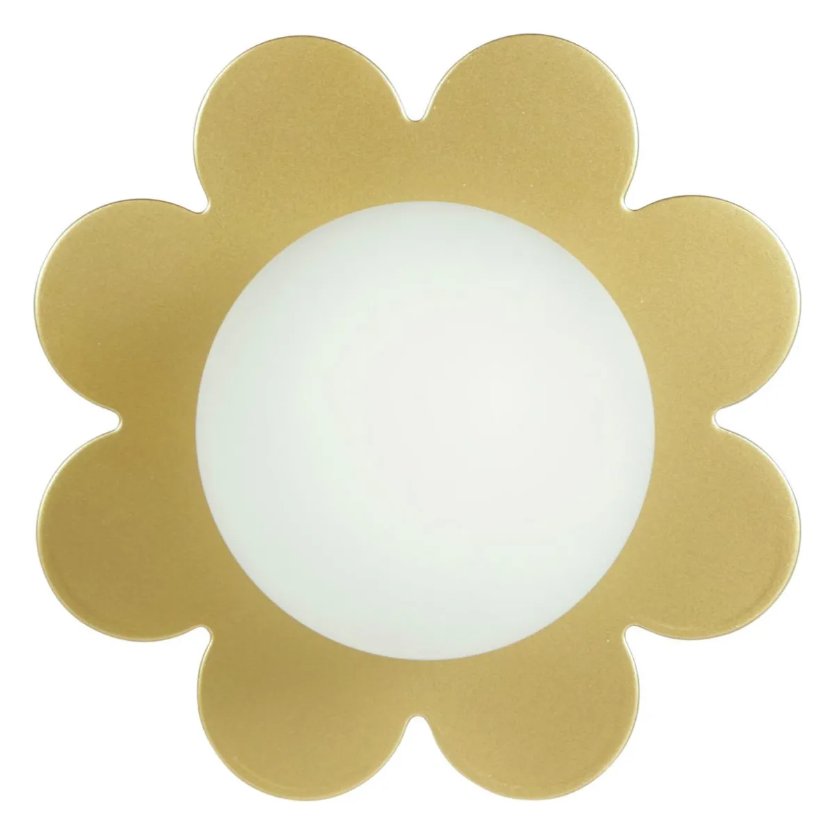 OSTARIA Applique murale métal (D15 cm) Nacre Dée Or Online