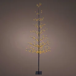 EMINZA Arbre lumineux 360 LED (H180 cm) Sapin d'hiver Blanc Chaud doré Best