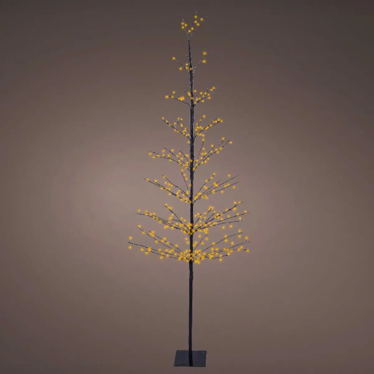 EMINZA Arbre lumineux 360 LED (H180 cm) Sapin d'hiver Blanc Chaud doré Best