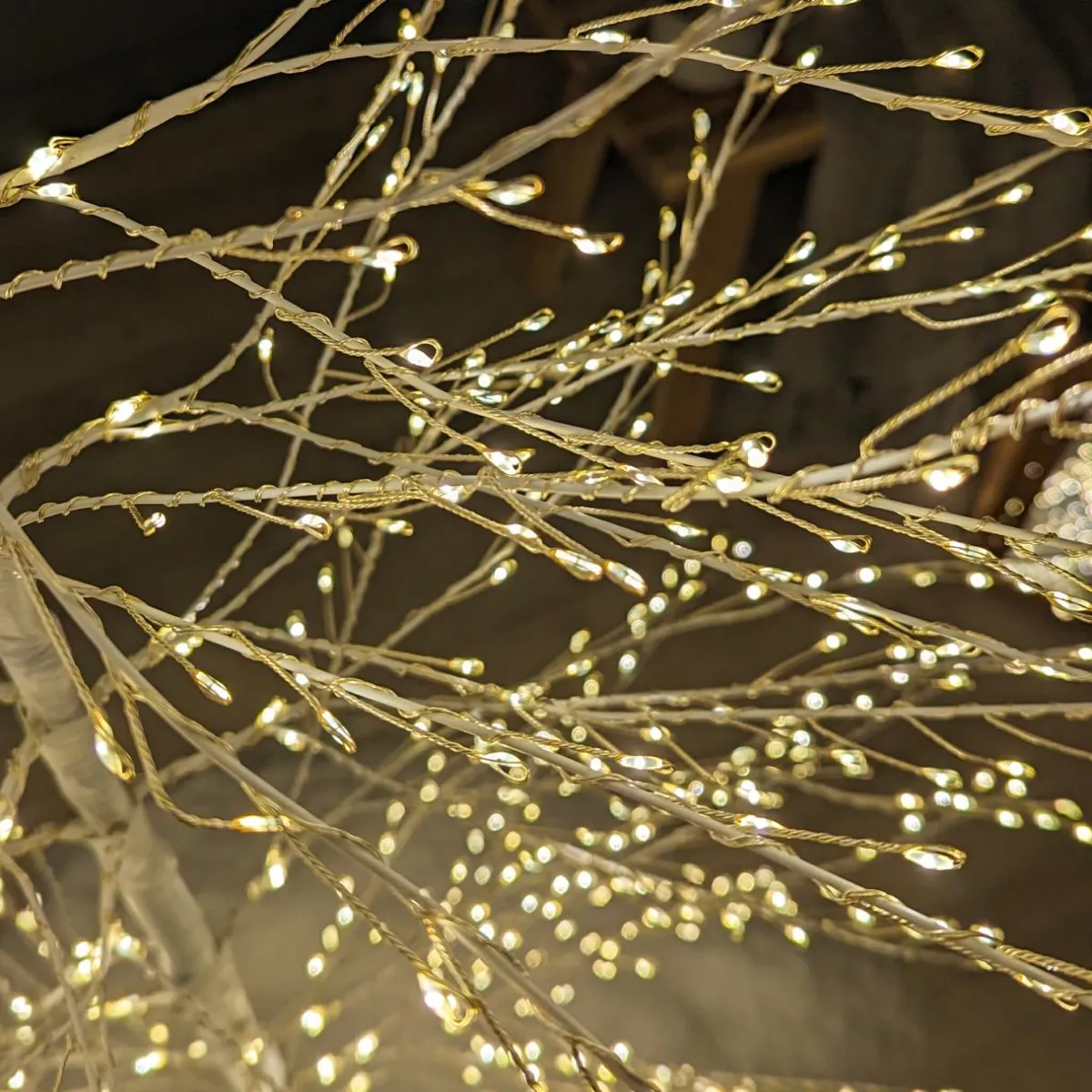 KAEMINGK Arbre lumineux 1755 LED (H180 cm) Christmas Luxe et chaud Blanc Hot