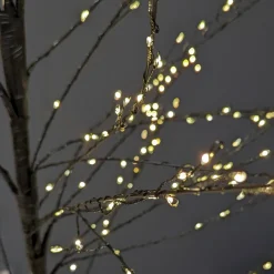KAEMINGK Arbre lumineux 720 LED (H180 cm) Holly Platane et blanc chaud Noir Discount