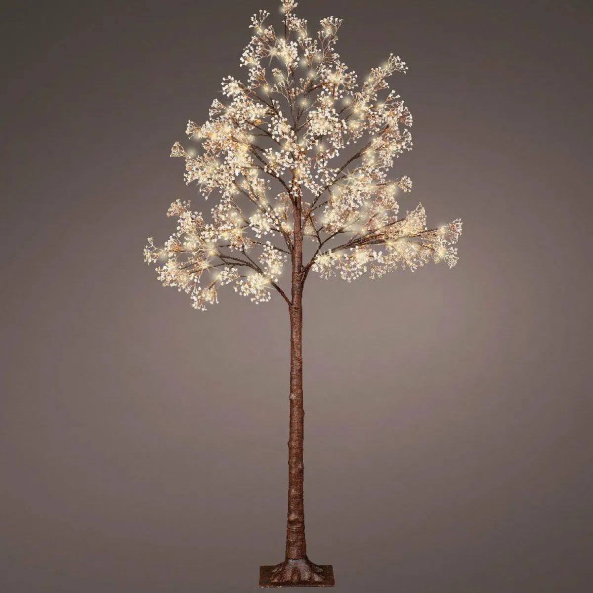 EMINZA Arbre lumineux 180 LED (H180 cm) Gypsophile givré Blanc chaud Online