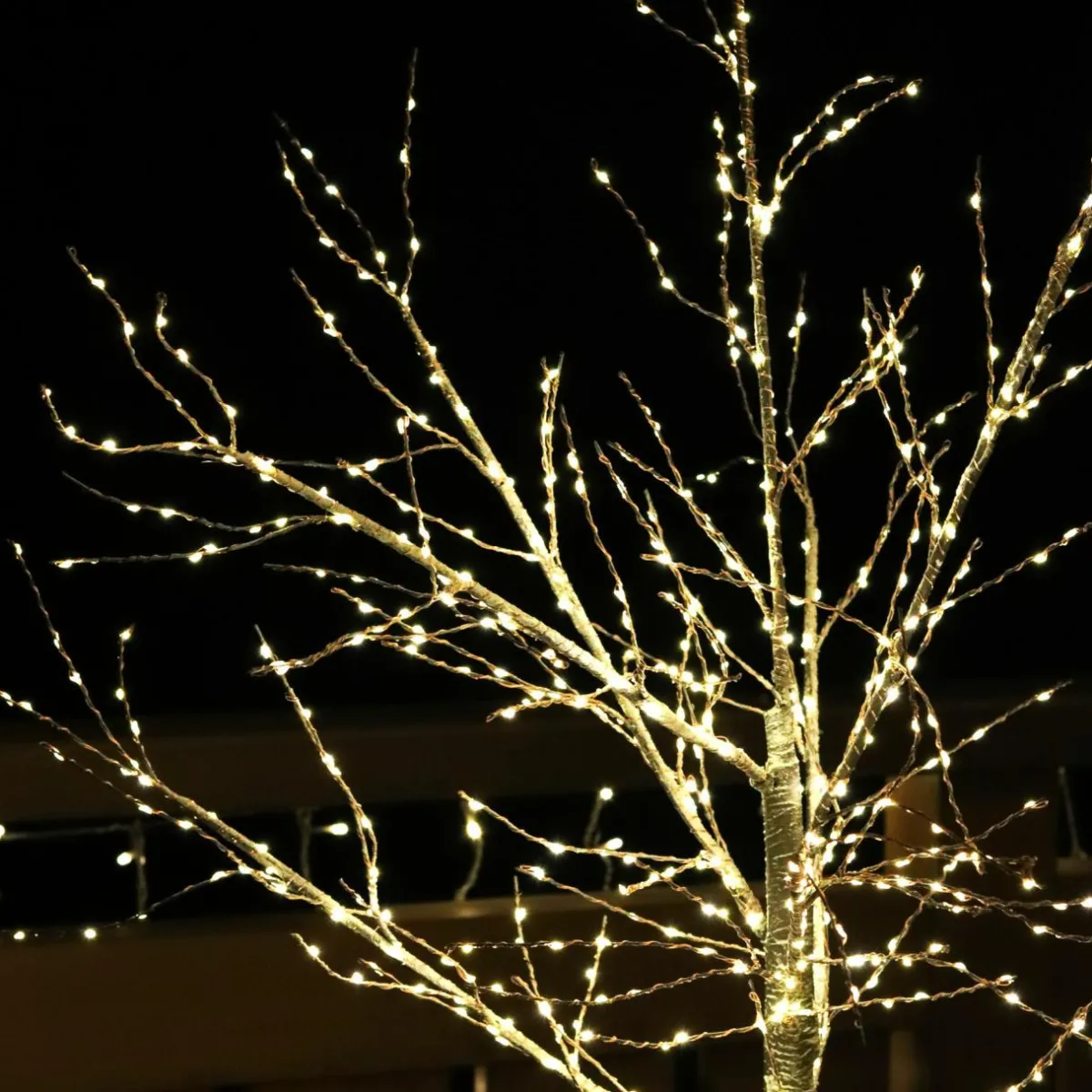 KAEMINGK Arbre lumineux 600 LED (H180 cm) Bouleau Betula Blanc chaud Outlet