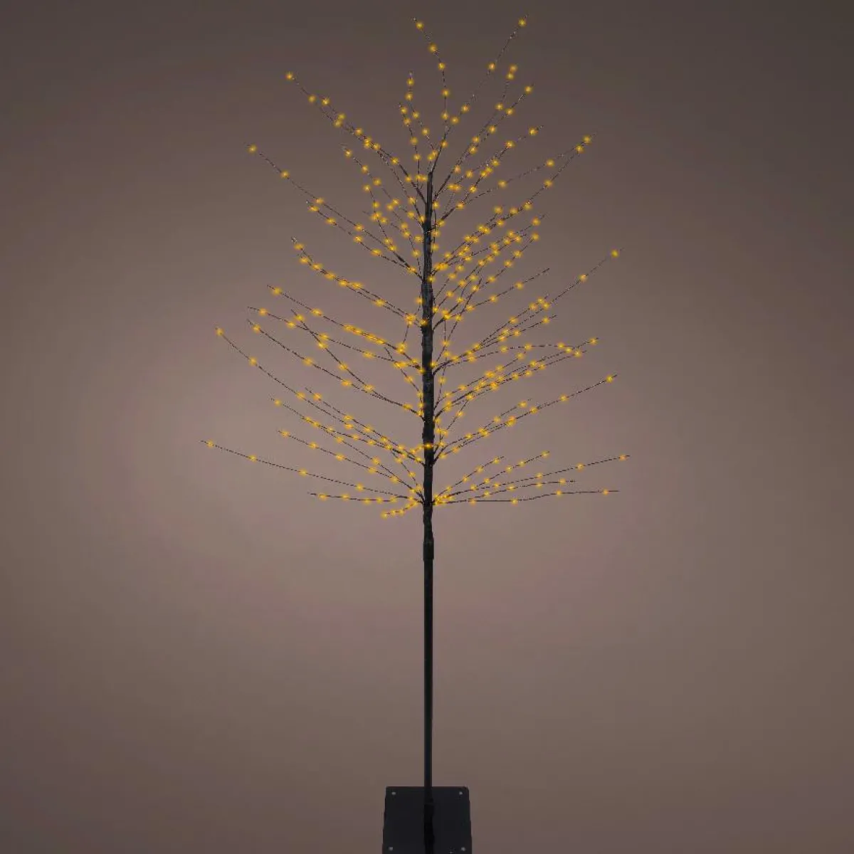 EMINZA Arbre lumineux 360 LED (H180 cm) Bouleau d'hiver Blanc Chaud doré