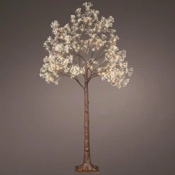 EMINZA Arbre lumineux 126 LED (H150 cm) Cerisier en fleurs Blanc chaud Sale
