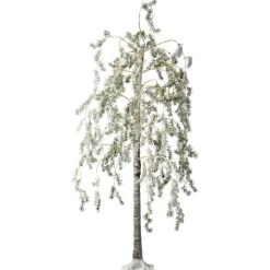 EMINZA Arbre lumineux 600 LED (H180 cm) Bouleau enneigé Blanc chaud Online