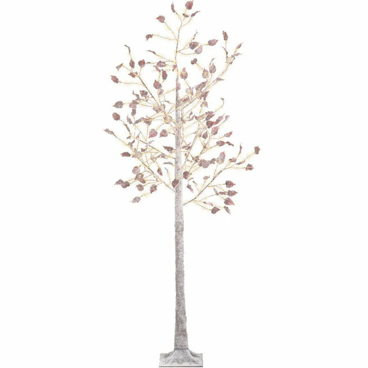 EMINZA Arbre lumineux 600 LED (H210 cm) Peuplier Elissa Blanc chaud Hot