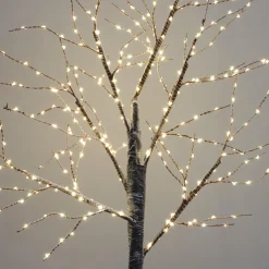 KAEMINGK Arbre lumineux 300 Micro LED (H100 cm) Bouleau Cayden Blanc chaud Hot