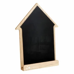 OSTARIA Ardoise chevalet enfant bois (30 x 40 cm) Maison Marron Hot