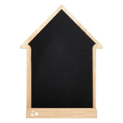 OSTARIA Ardoise chevalet enfant bois (30 x 40 cm) Maison Marron Hot