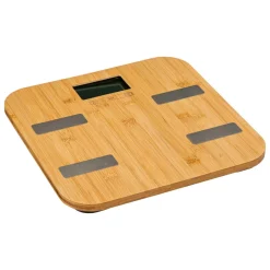 5 Five Simply Smart Balance Pèse personne électronique Impédancemètre Bambou Naturel New