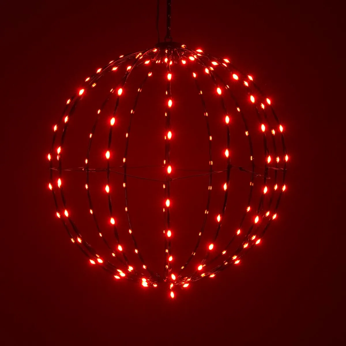 KOOPMAN Ballon lumineux Digital 168 LED (D40 cm) Pliable Multicolore Online
