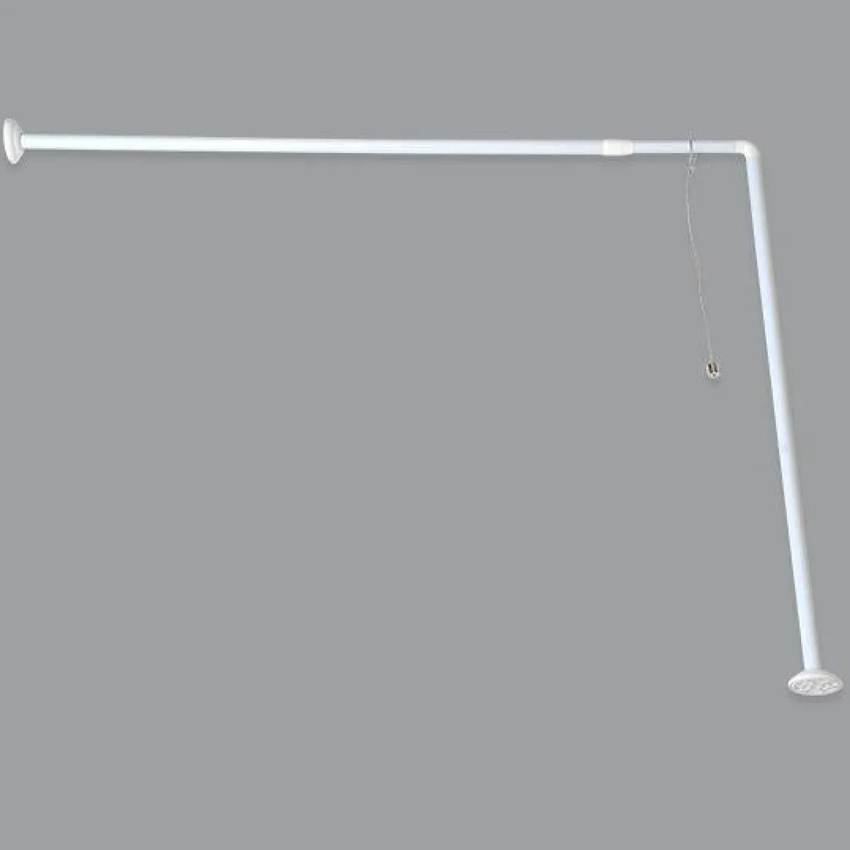 TENDANCE Barre d'angle pour baignoire extensible Blanc Online