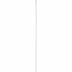 TENDANCE Barre de rideau de douche autobloquante (de 105 à 250 cm) Blanc New