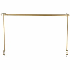 KOOPMAN Barre de table réglable double (L142 à 240 cm) pour Décation Or Discount