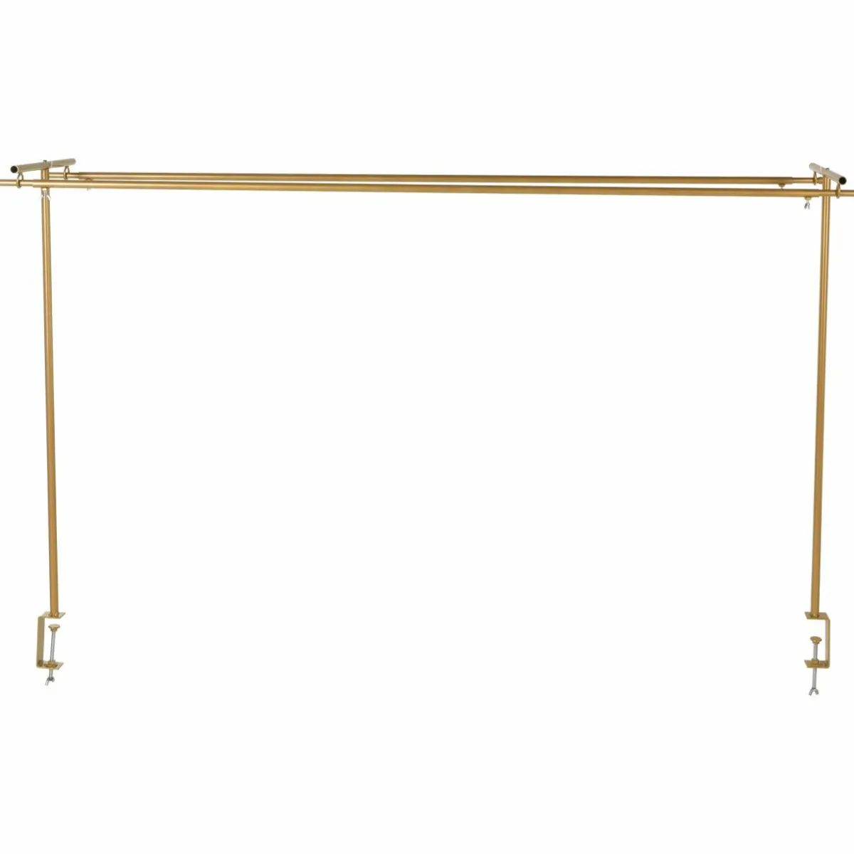 KOOPMAN Barre de table réglable double (L142 à 240 cm) pour Décation Or Discount