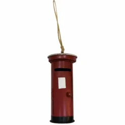 Feeric Lights & Christmas Boite aux lettres de Noël (H12 cm) Rouge Clearance