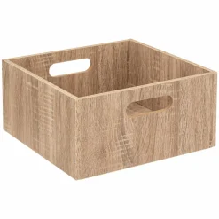 5 Five Simply Smart Boite de rangement (31 x 31 x 15 cm) Mano bois Naturel Sale