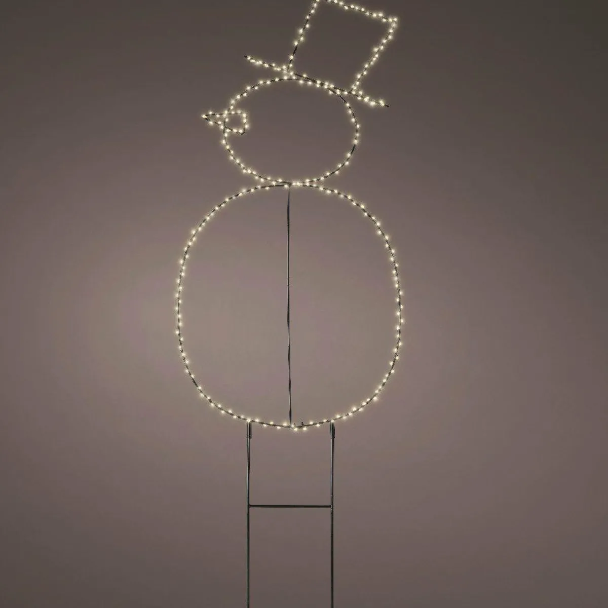 KAEMINGK Bonhomme de neige lumineux 250 LED (H77 cm) Freeze Blanc chaud Best