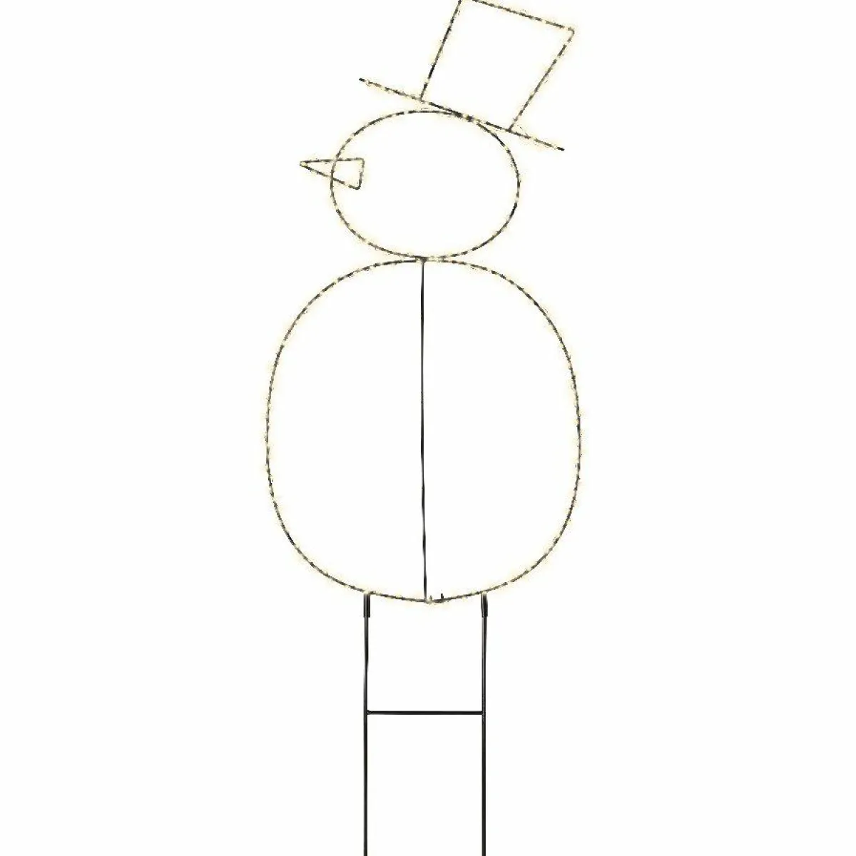 KAEMINGK Bonhomme de neige lumineux 250 LED (H77 cm) Freeze Blanc chaud Best