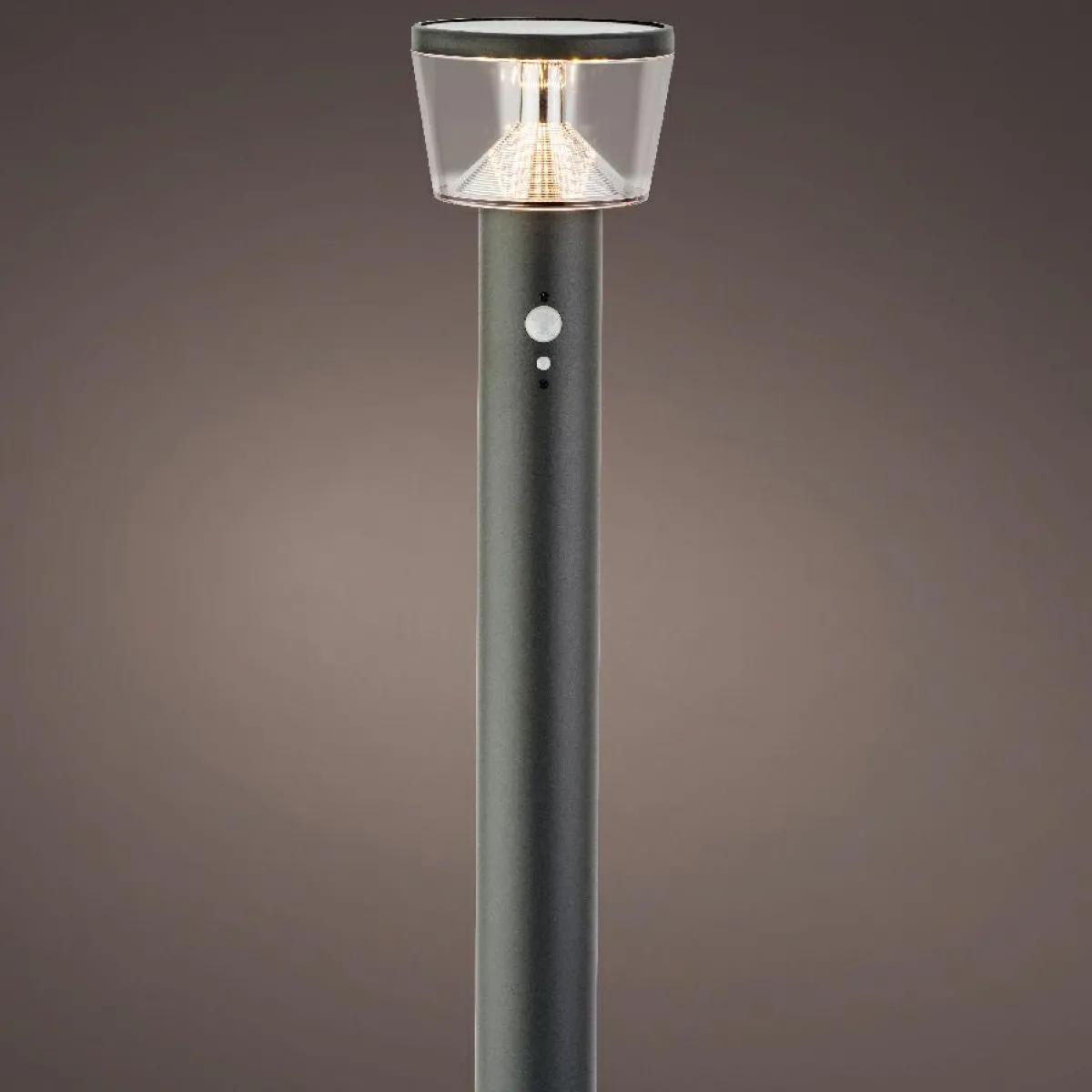 #N/A Borne de jardin solaire 600 lumens (H94 cm) Orion lux Gris Anthracite Sale