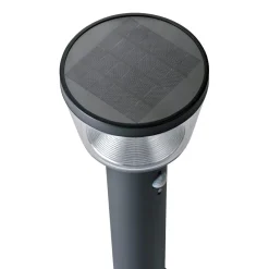 #N/A Borne de jardin solaire 600 lumens (H54 cm) Orion lux Gris Anthracite New