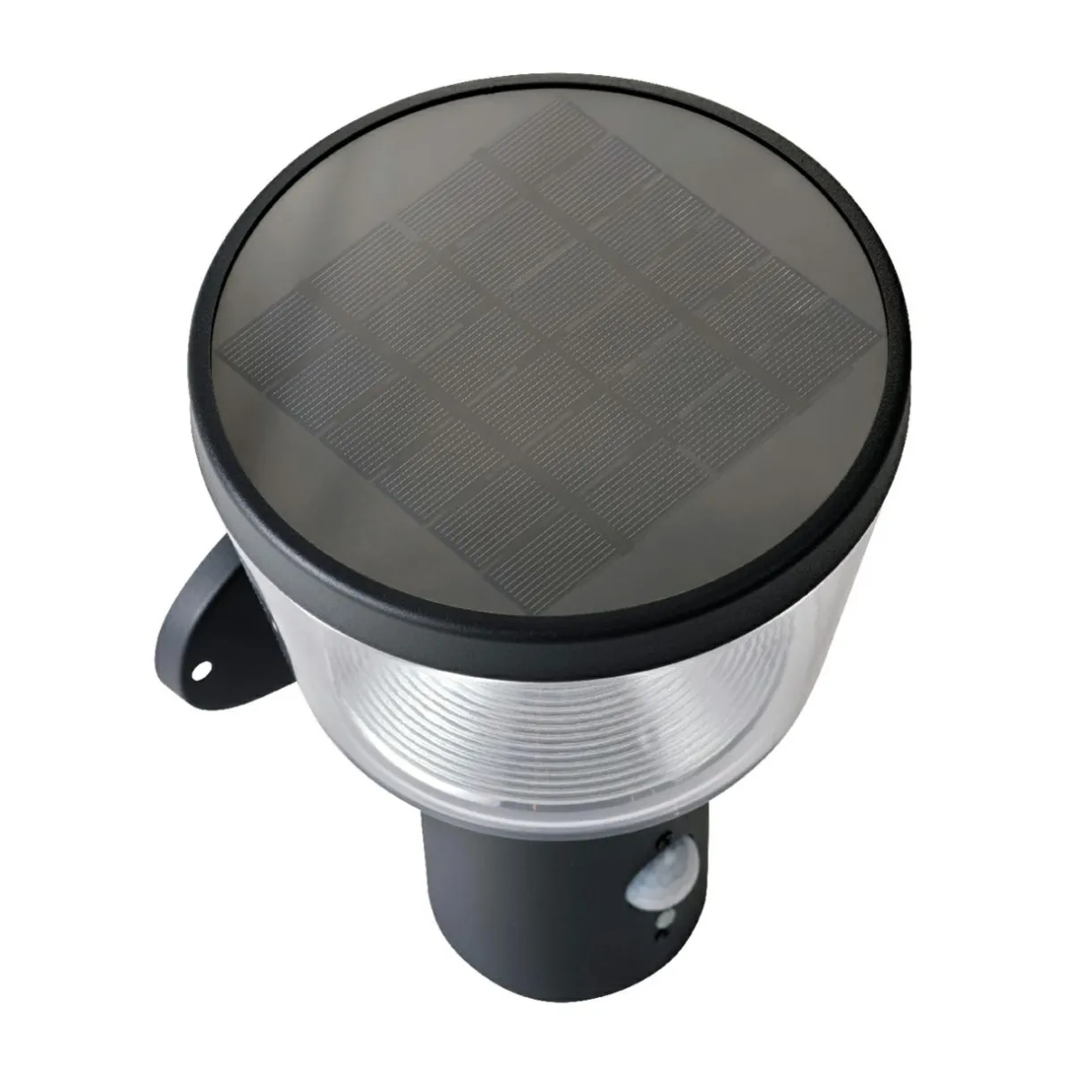#N/A Borne de jardin solaire murale 600 lumens (H23 cm) Orion lux Gris Anthracite Online