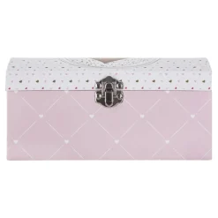 Atmosphera createur d'interieur for kids Boîte à bijoux enfant miroir Demoiselle Rose Outlet