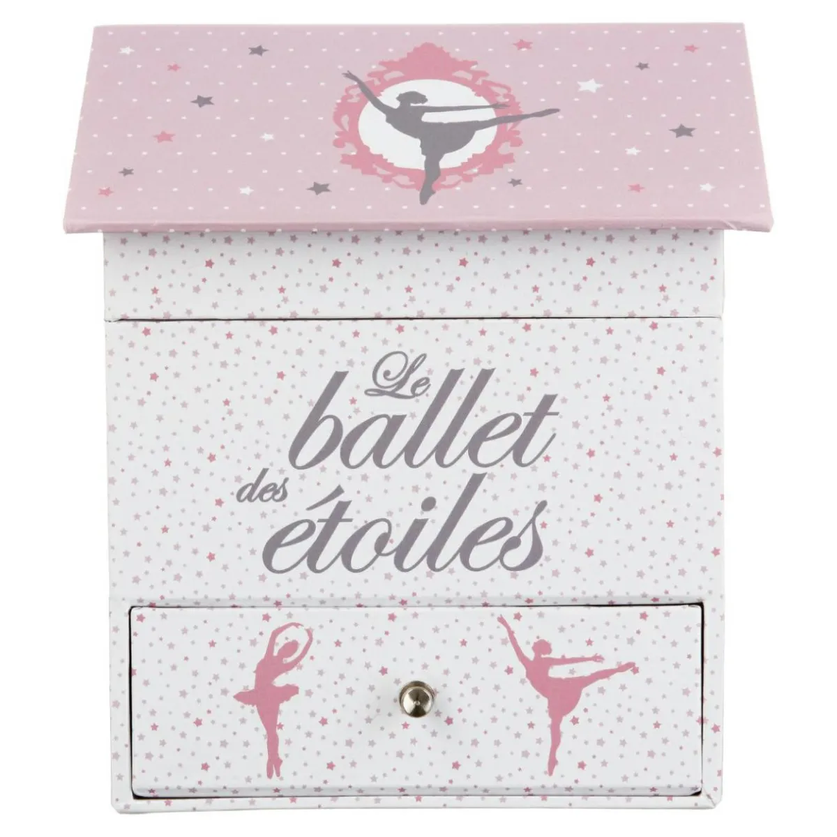 Atmosphera createur d'interieur for kids Boîte à musique enfant (H16 cm) Ballerine Rose Outlet