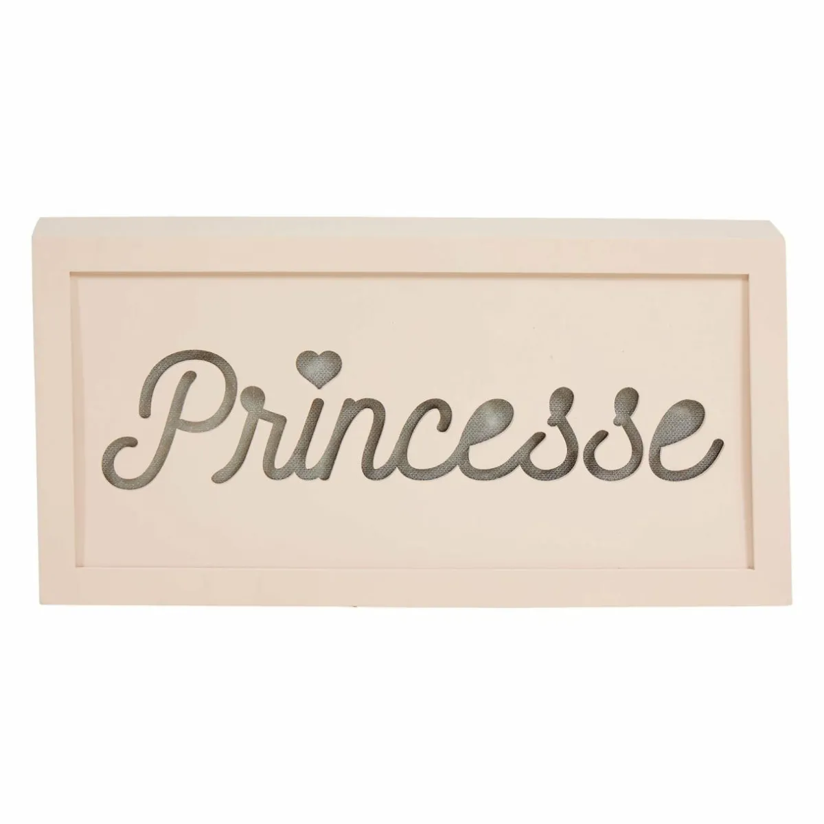 OSTARIA Boîte bois lumineuse (30 x 15 cm) Princesse Rose Outlet