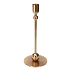 KOOPMAN Bougeoir de Noël en métal (H23 cm) Art Déco Dé Or Hot
